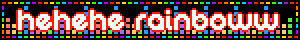 A year 2000 style blinkie animation, with the text "unlabeled pride" with an unlabeled flag and two hearts